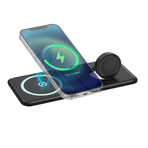 Wireless Mag Fold 2in1